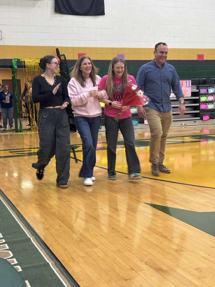 varsity girls senior night