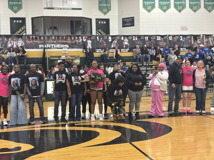 varsity girls senior night
