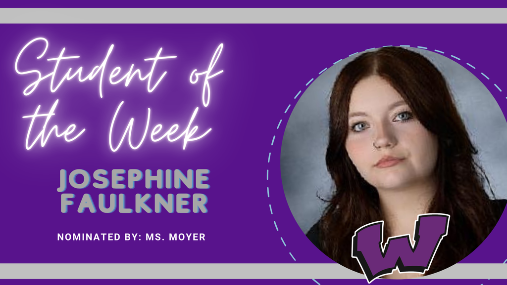 Congratulations to our Students of the Week – Josephine Faulkner, Karli Vaclavik and Jackson Young!