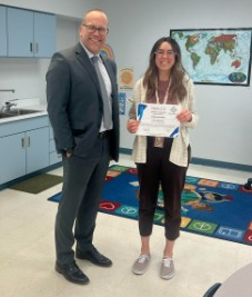 Kristen Kanaskie Triple E Award Winner