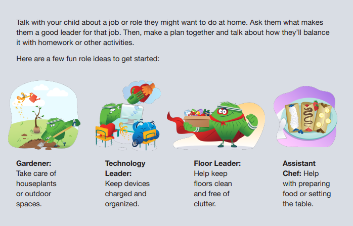 Leadership roles at home 