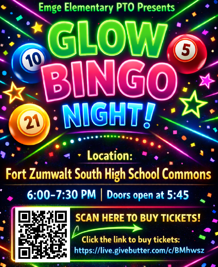 Emge Glow Bingo Info and Registration