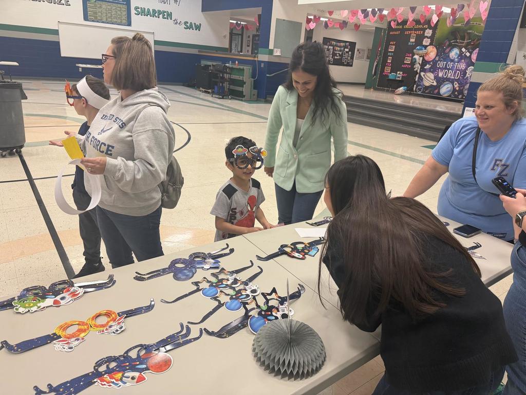 families at family reading night!