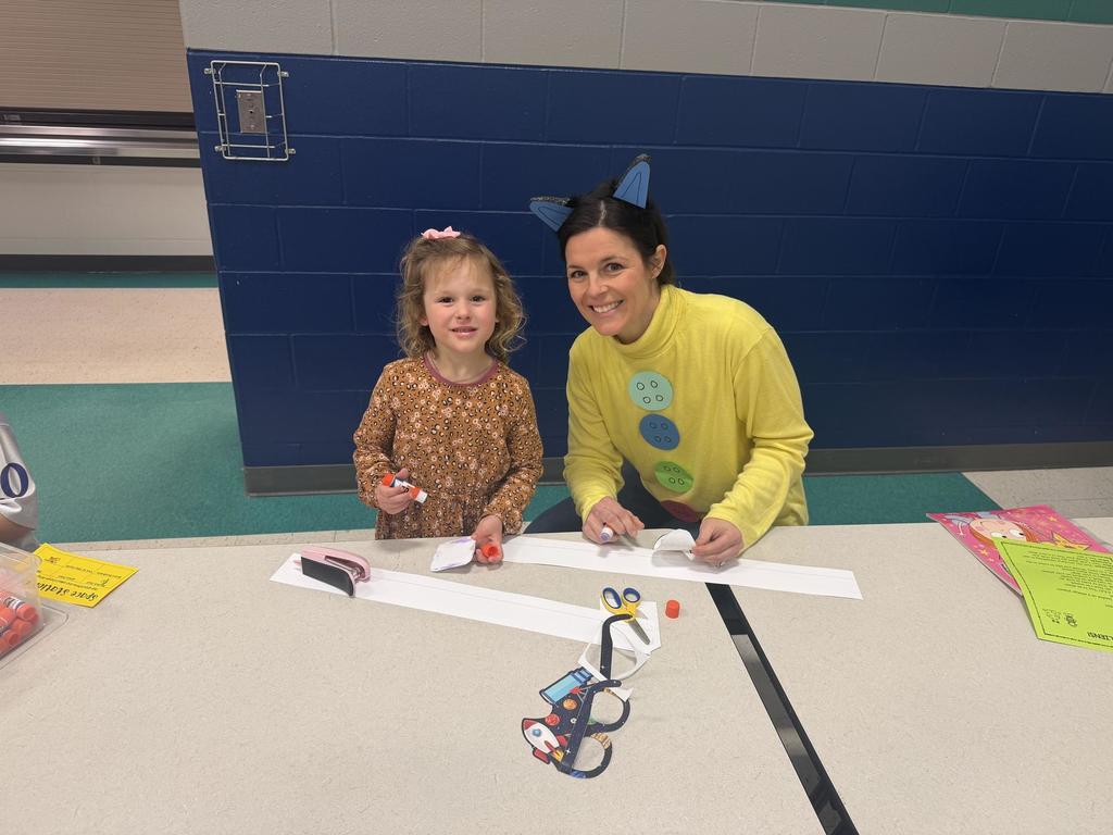 families at family reading night!