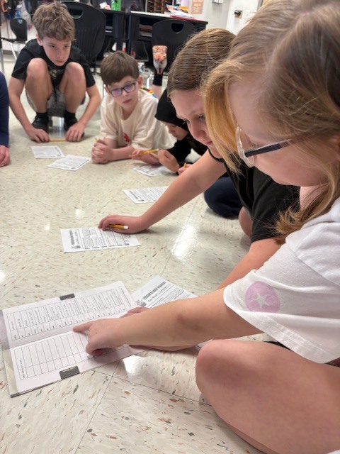 Mrs. Eusterbrock's  4th Graders