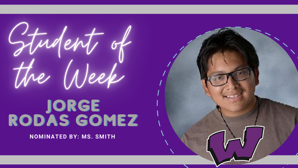 Congratulations to our Students of the Week – Raleigh Chambers, Katherine Flam and Jorge Rodas Gomez!