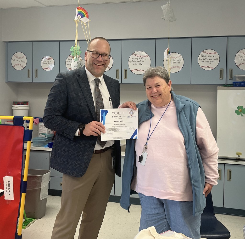 Triple E award March Ms. Donna