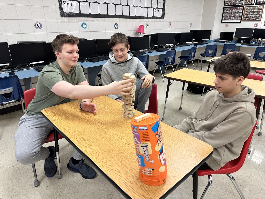 "No Missing Work" reward day in Mrs. Reardon's 8th Grade App Creators