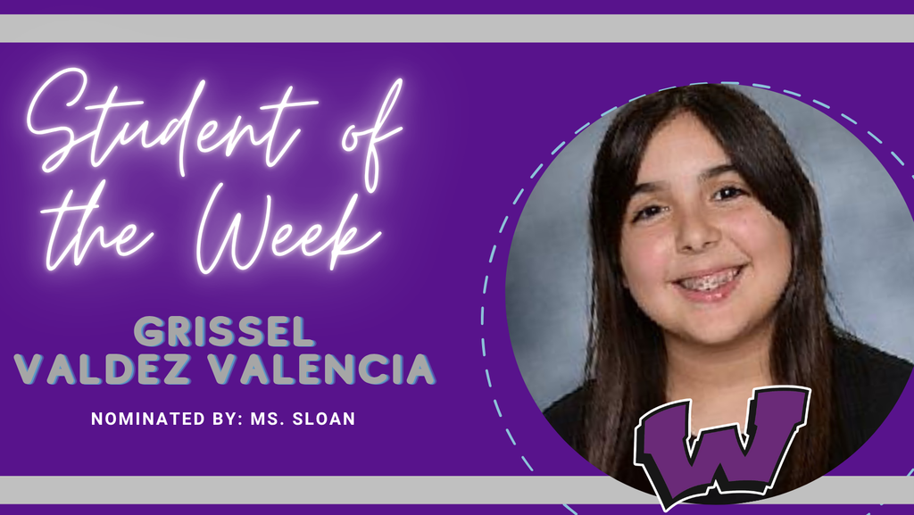 Congratulations to our Students of the Week – Gavin Ellebrecht, Evan Penrod and Grissel Valdez Valencia.