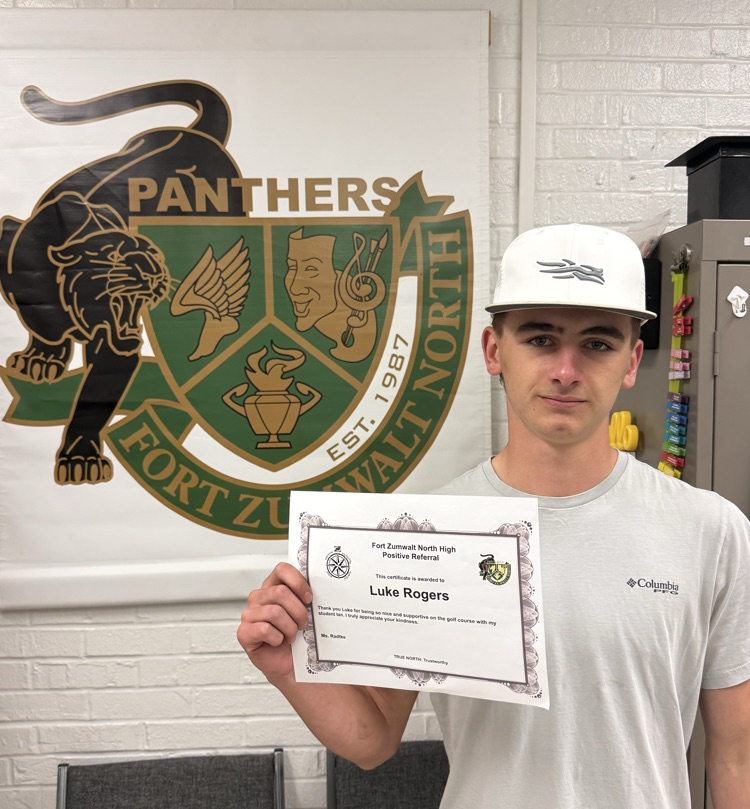 Luke positive office referral!