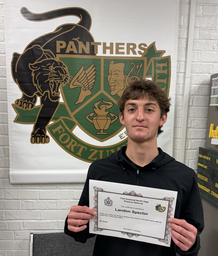 Landon positive office referral!