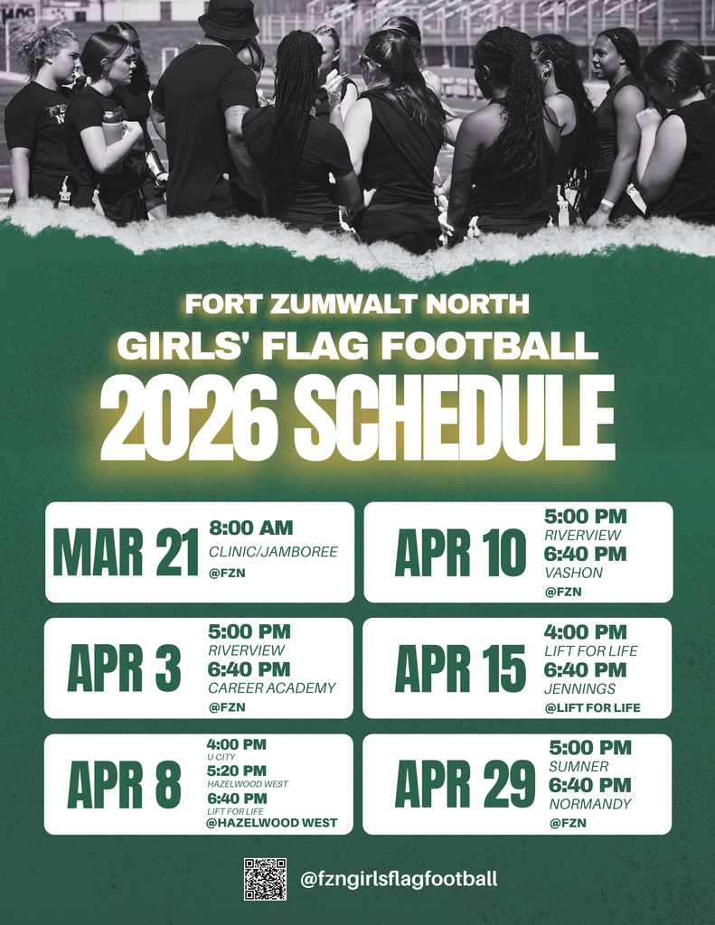 Flag Footall Schedule