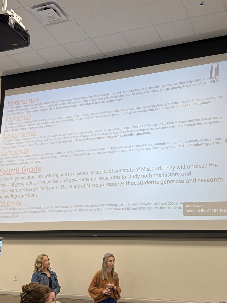 teachers working and learning together!