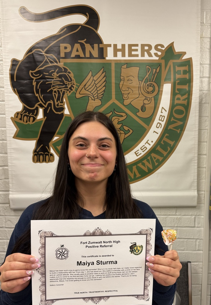 Maiya positive office referral!