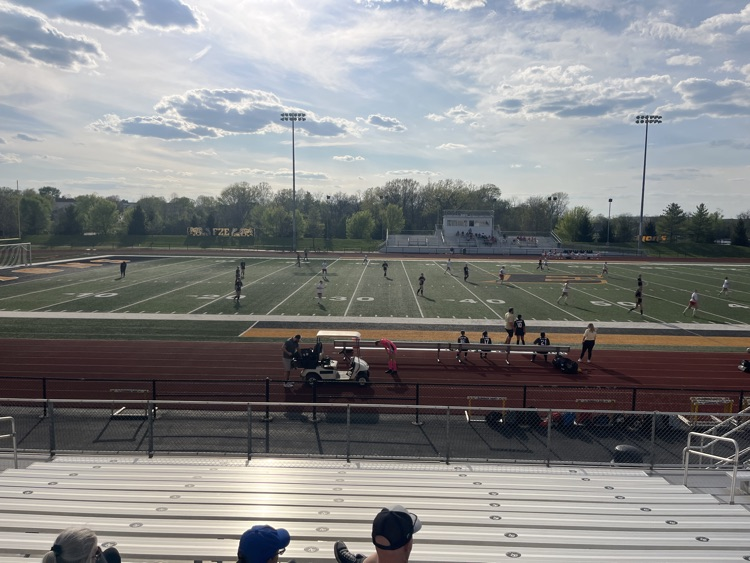 Our Lions taking on South on the soccer field