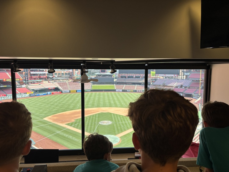 the view from the booth