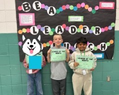 2nd-grade  Leaders of the Month!
