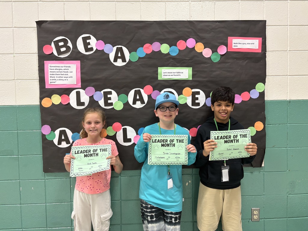 4th-grade  Leaders of the Month!
