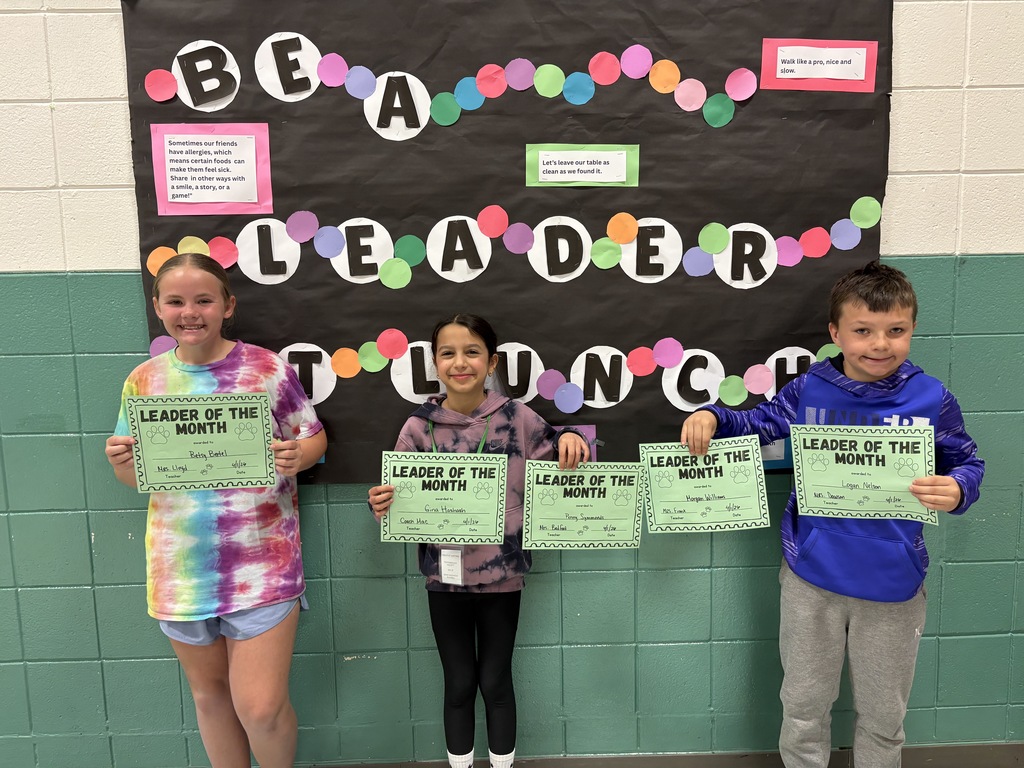 Specialist's  Leaders of the Month!