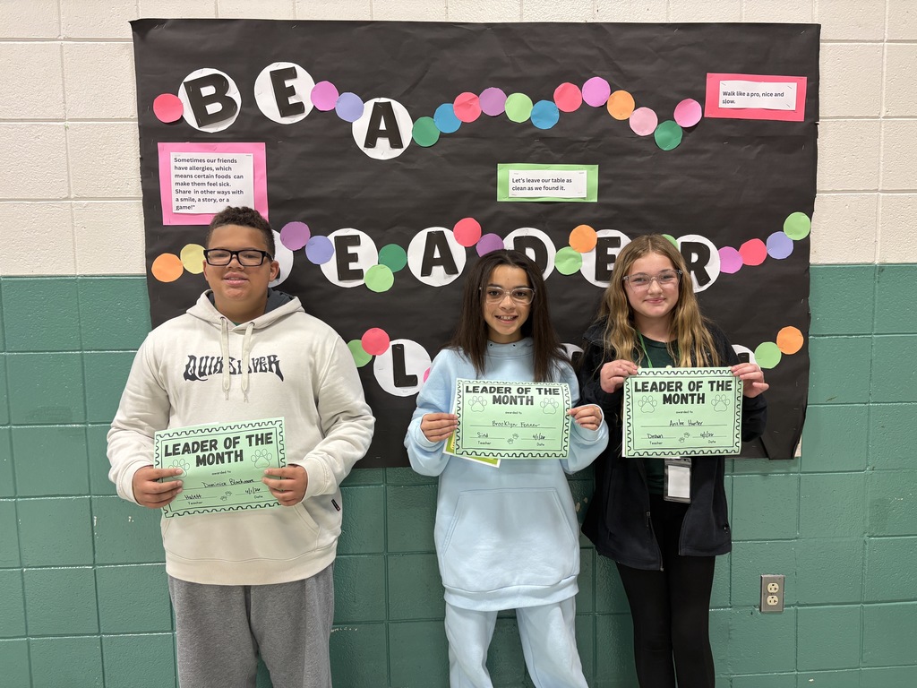 5th-grade  Leaders of the Month!