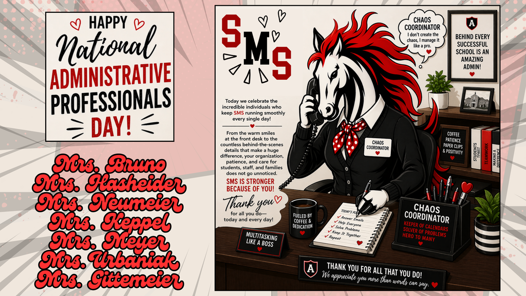 Happy  Administrative Professionals Day! 