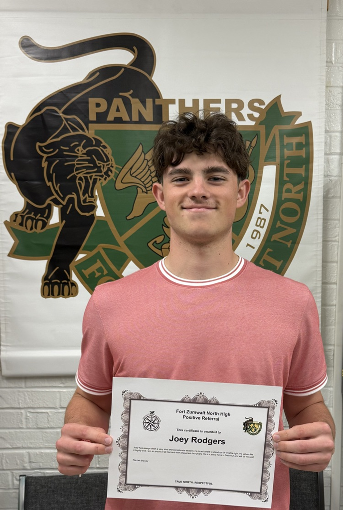 Joey positive office referral!