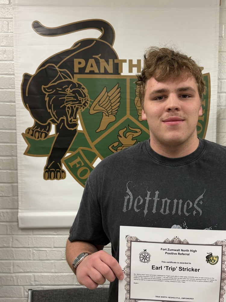 Tripp positive office referral!