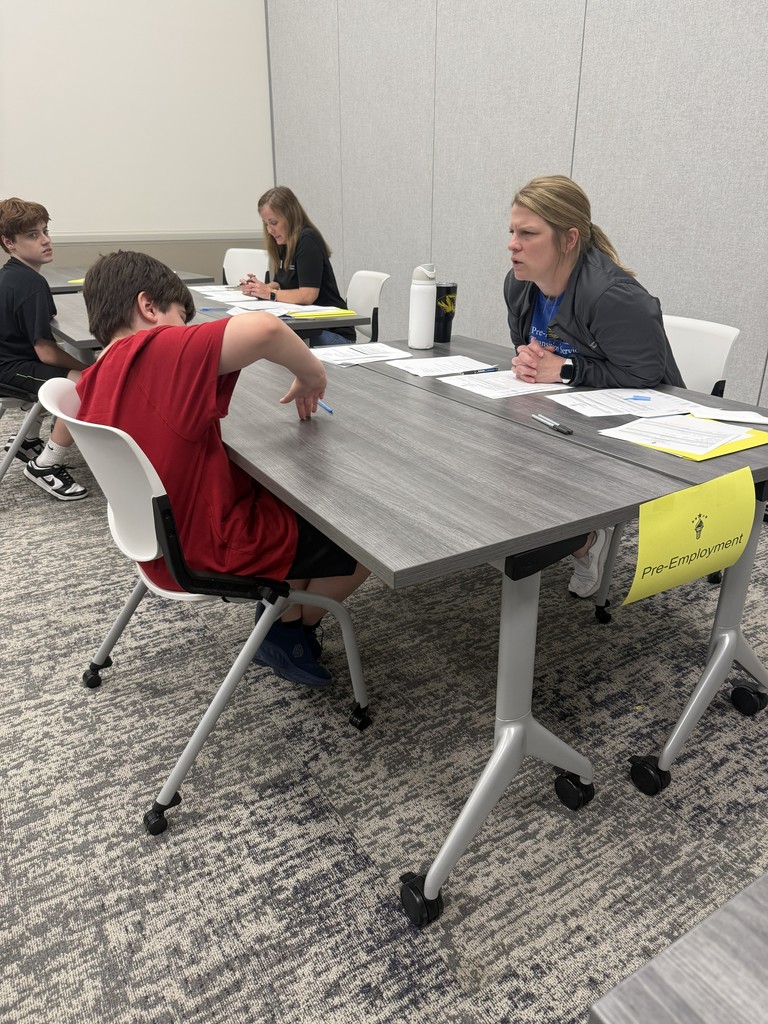 South middle students did an amazing job at the district job Olympics!