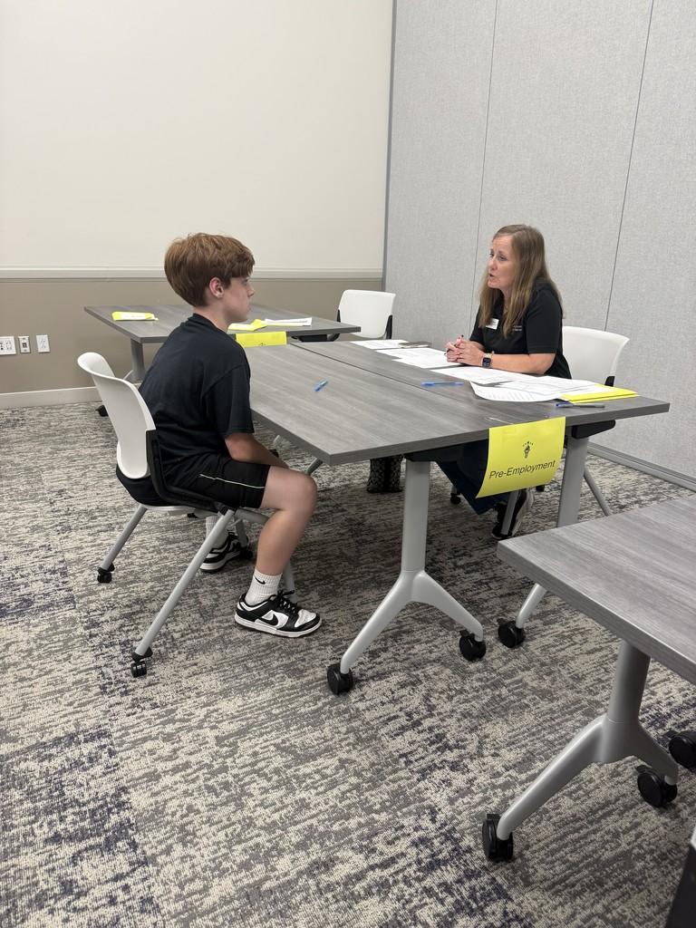 South middle students did an amazing job at the district job Olympics!