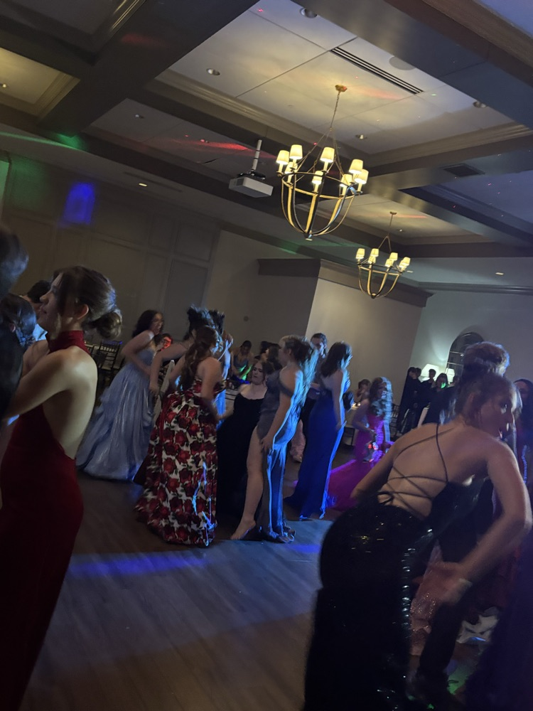 Dancing at prom 