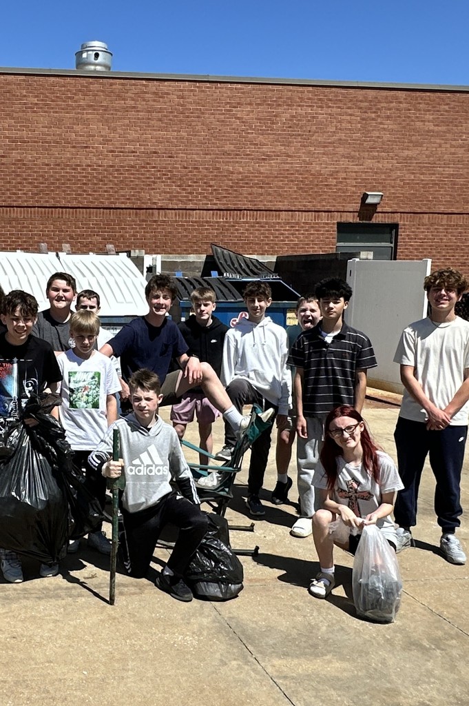 Our classes rolled up their sleeves and gave our school grounds some extra love for Earth Day! From picking up litter to making our campus shine, these students proved that taking care of the planet starts right at home.