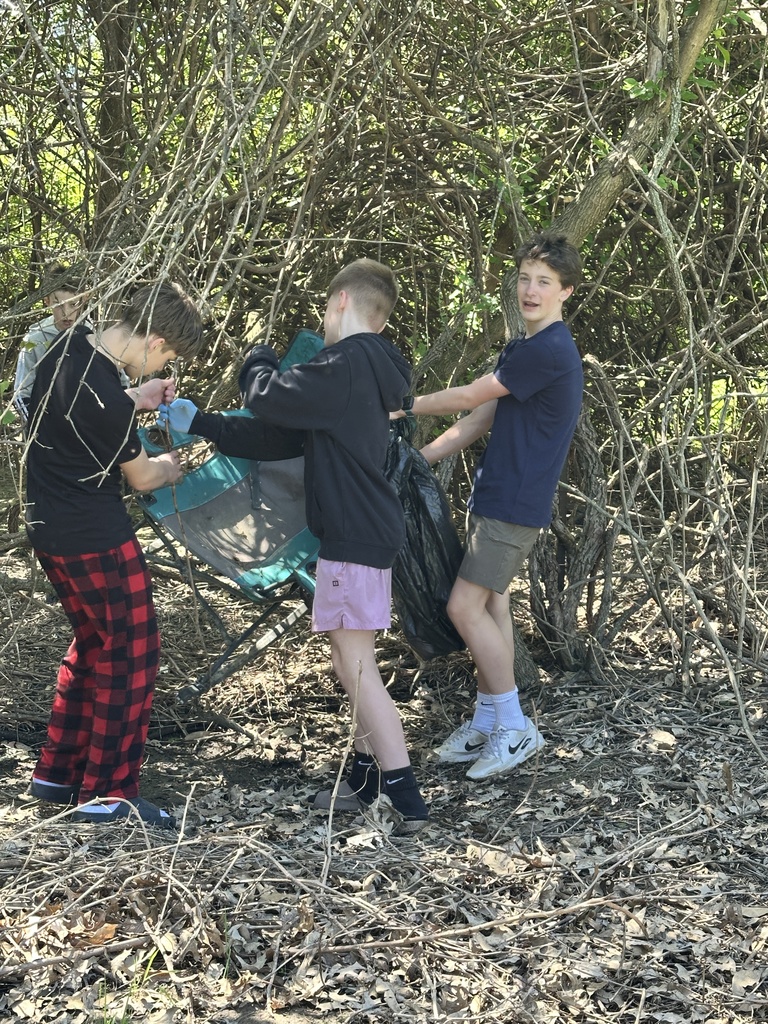 Our classes rolled up their sleeves and gave our school grounds some extra love for Earth Day! From picking up litter to making our campus shine, these students proved that taking care of the planet starts right at home.