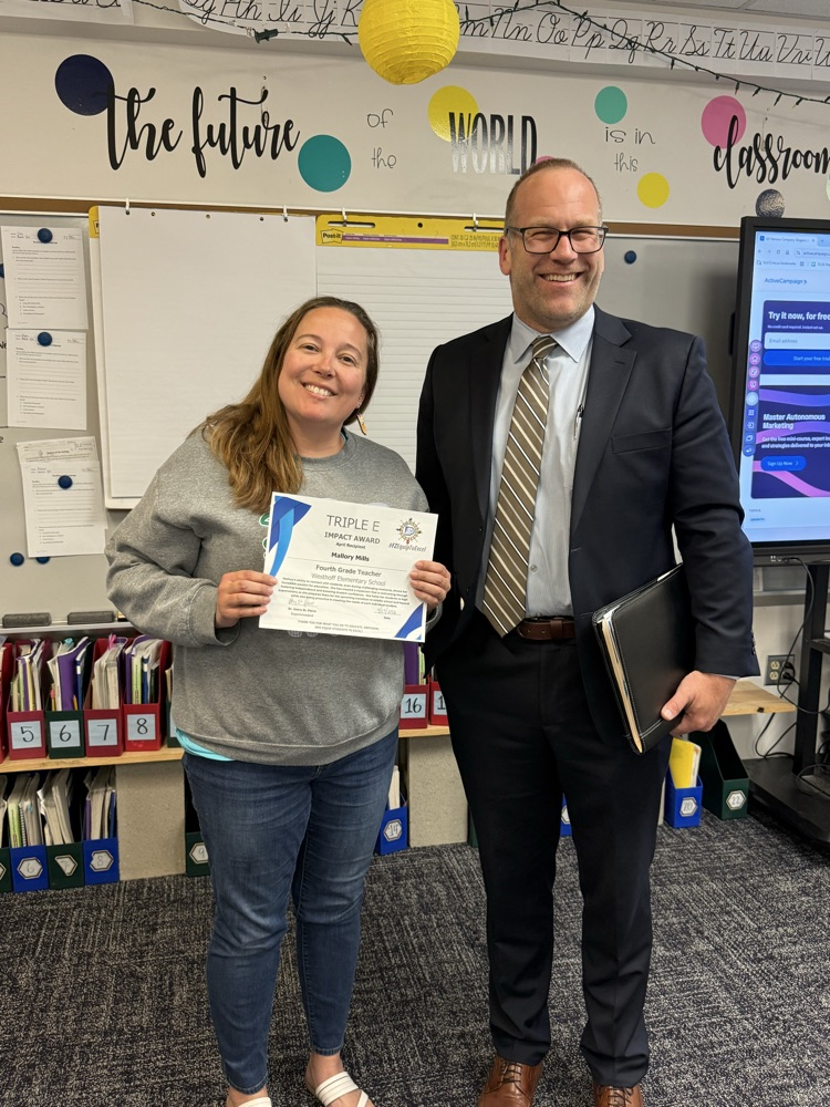Congratulations Mrs. Mills!