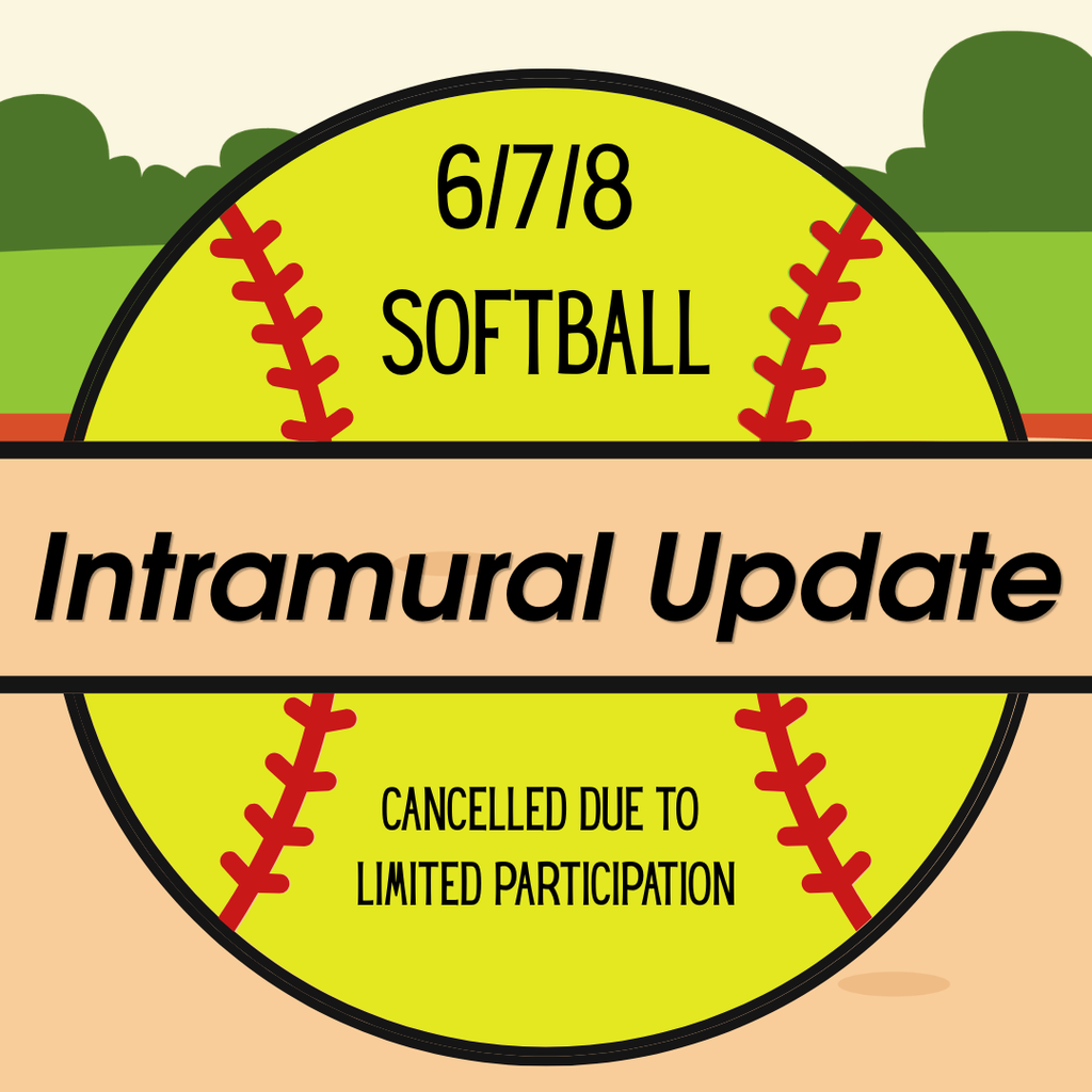Softball cancelled