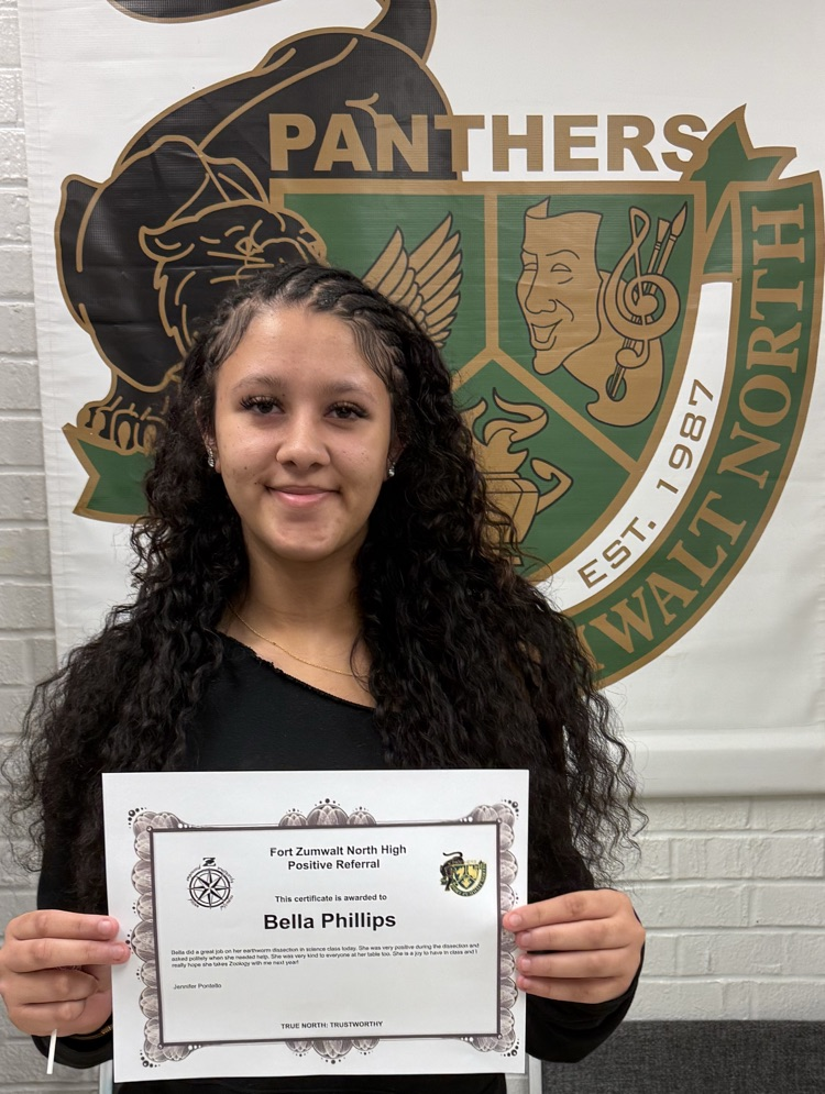 Bella positive office referral!