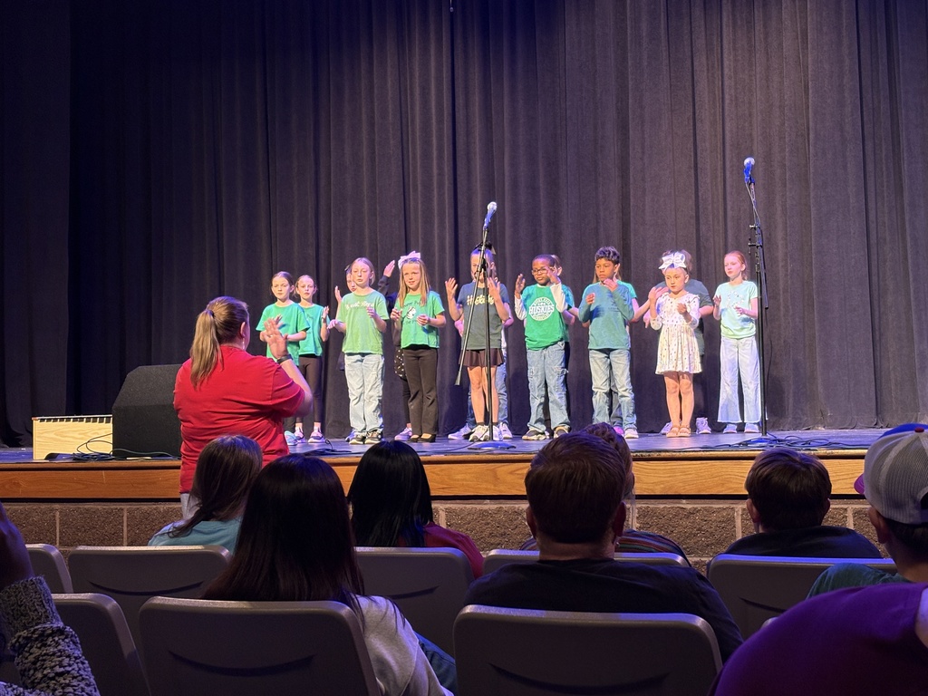 Sign Language Club performing