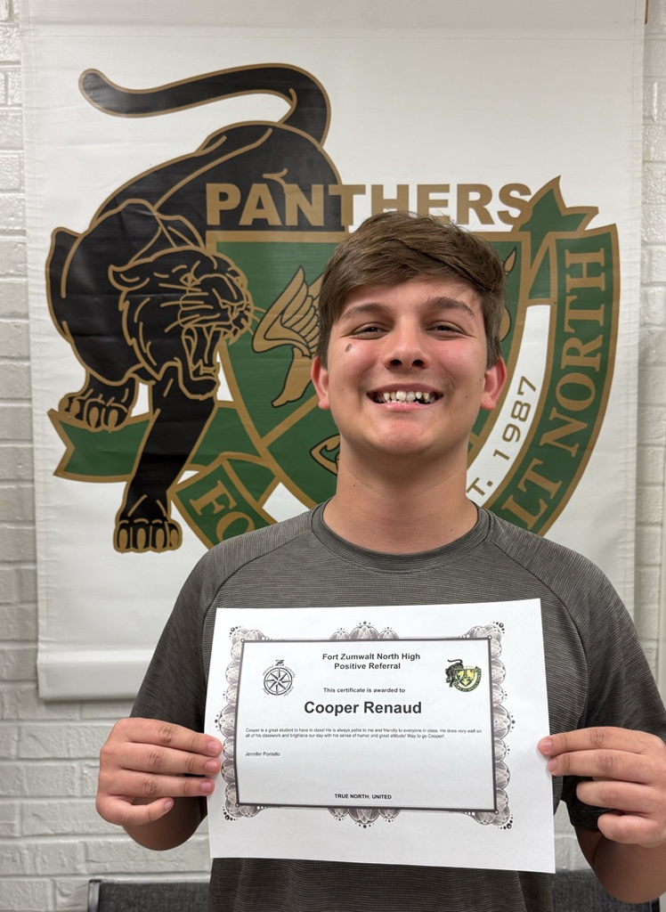 Cooper positive office referral!