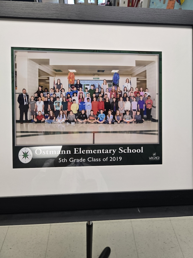 Ostmann 5th grade class of 2019, returned as graduating seniors (class of 2026)
