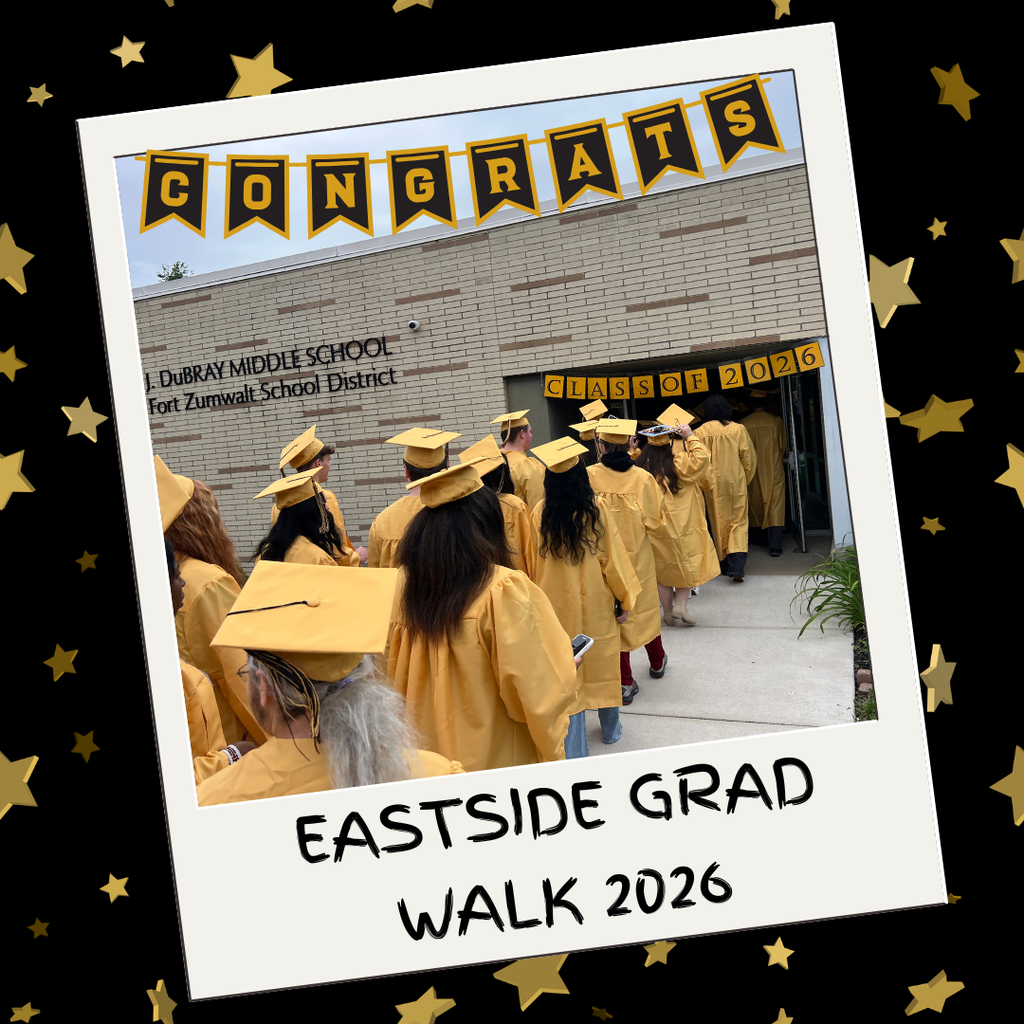 Picture of grad walk at DMS