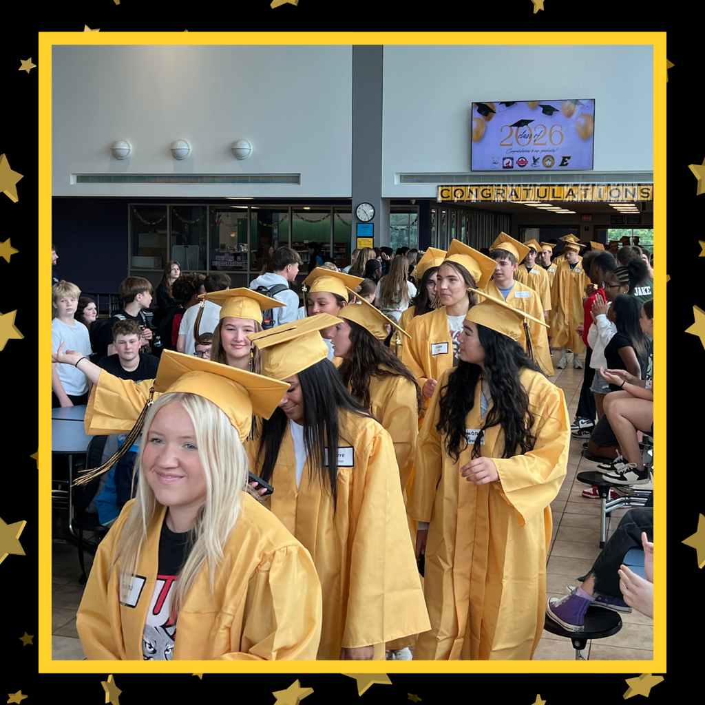 Picture of grad walk at DMS