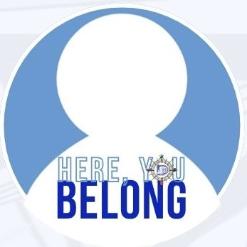 generic human icon, Here, You Belong