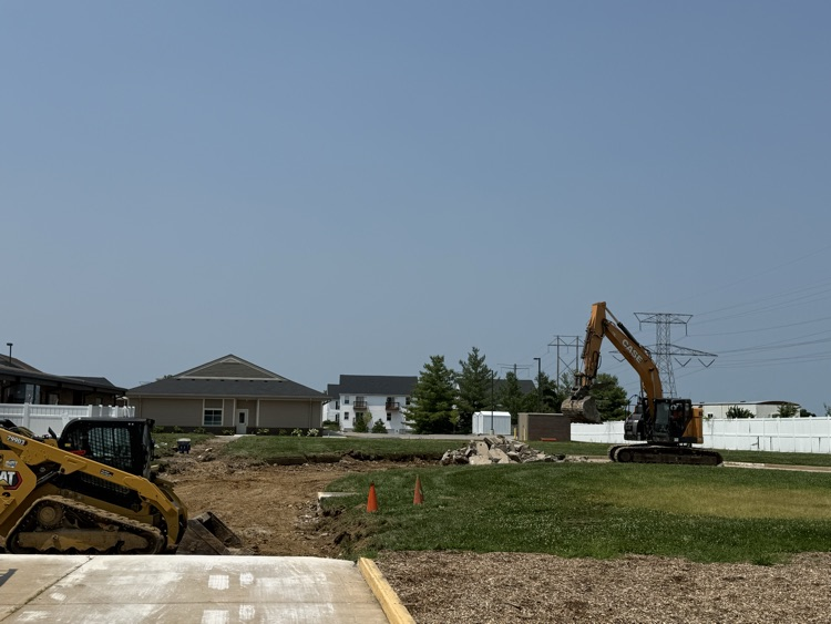 We broke ground this week!