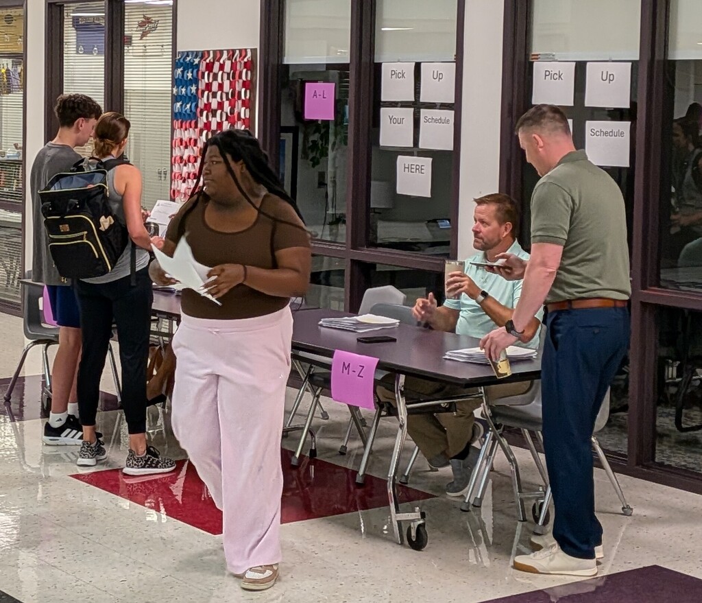 Welcome back, West! Schedule pickup is in full swing today until 1 pm and will also be from 7:30 a.m. until 1 p.m. tomorrow.