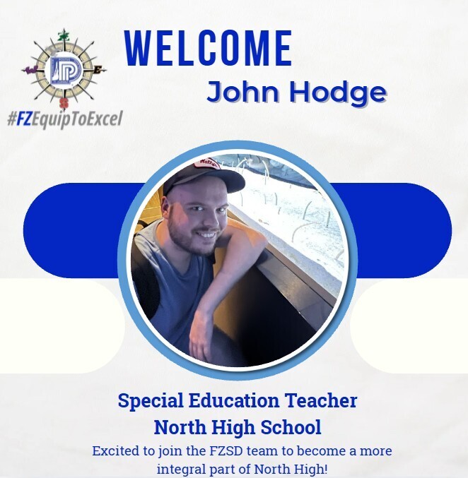 John Hodge, new Special Education Teacher