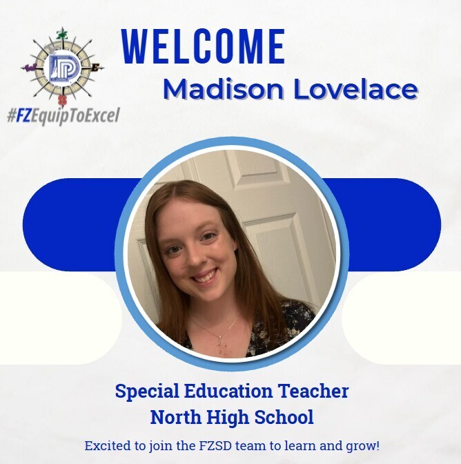Madison Lovelace, new Special Education Teacher