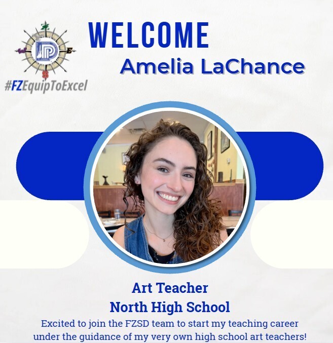 Amelia LaChance, new Art Teacher