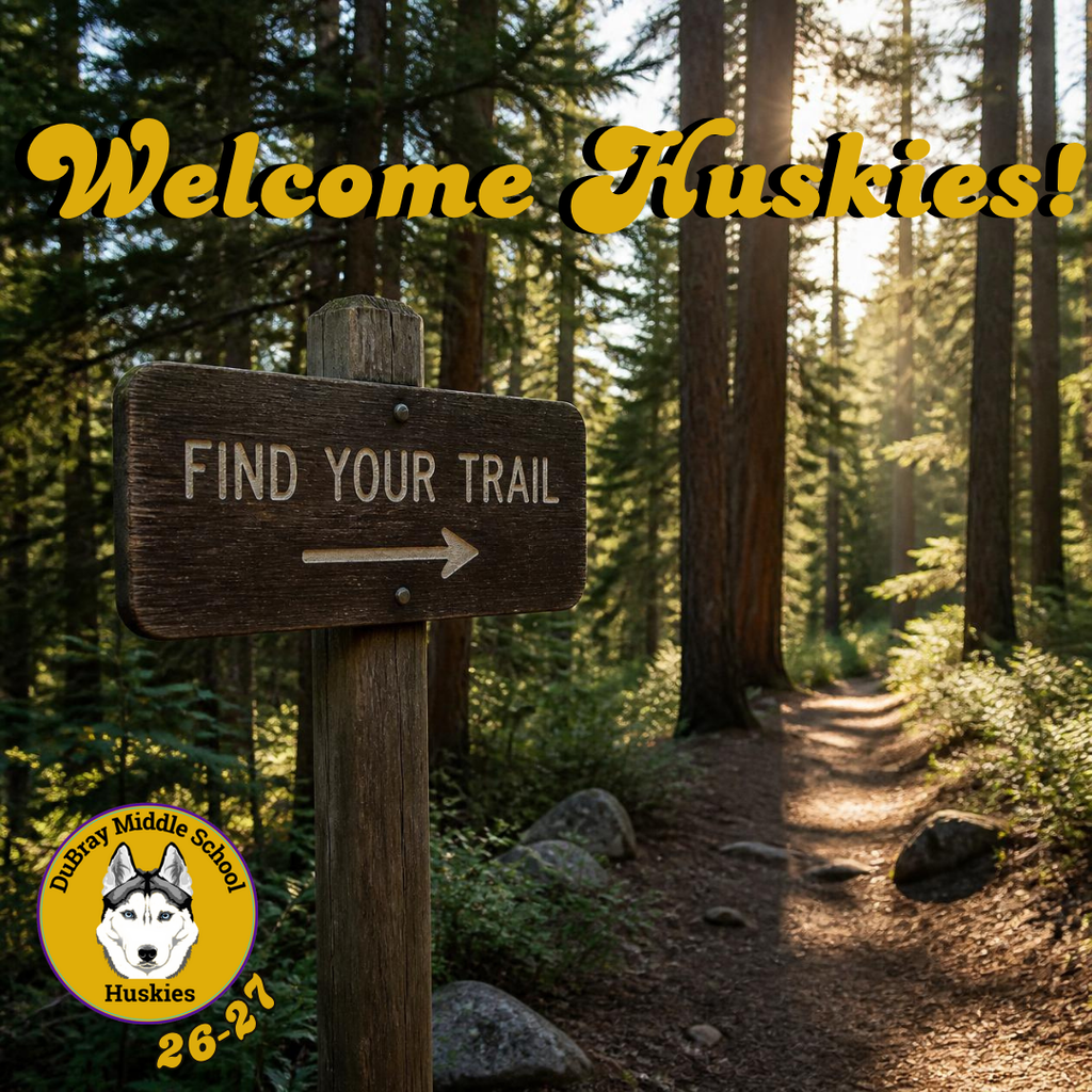 Welcome Huskies - Find Your Trail