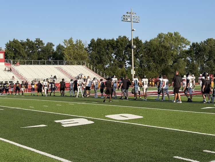 handshake line post scrimmage