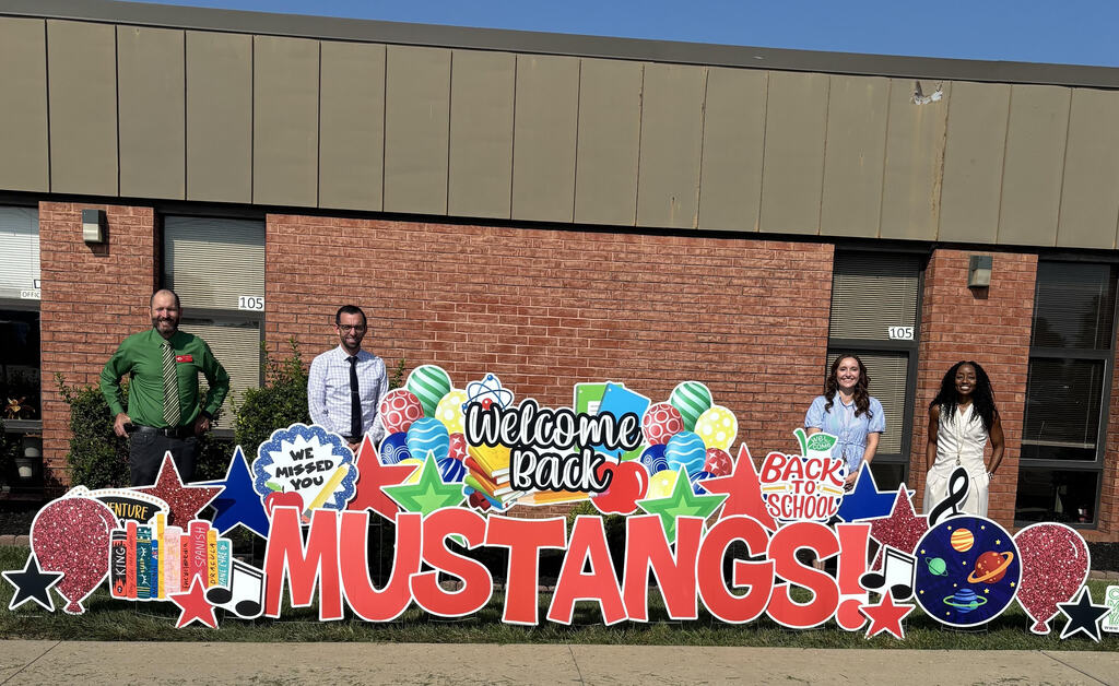 Welcome back, Mustangs! 🐎❤️🖤A brand-new school year is officially underway! Let’s make it our best year yet! ✨