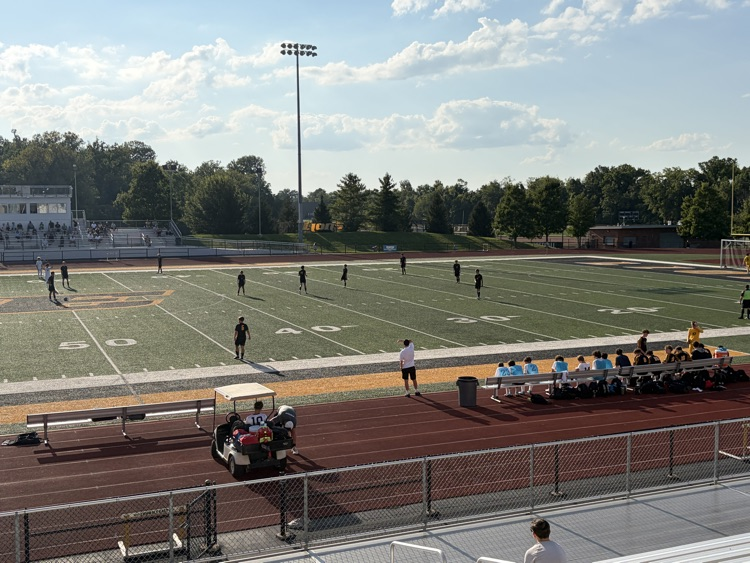 Lions getting ready to kick off the second half  